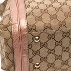 Gucci Large GG Canvas Bella Satchel