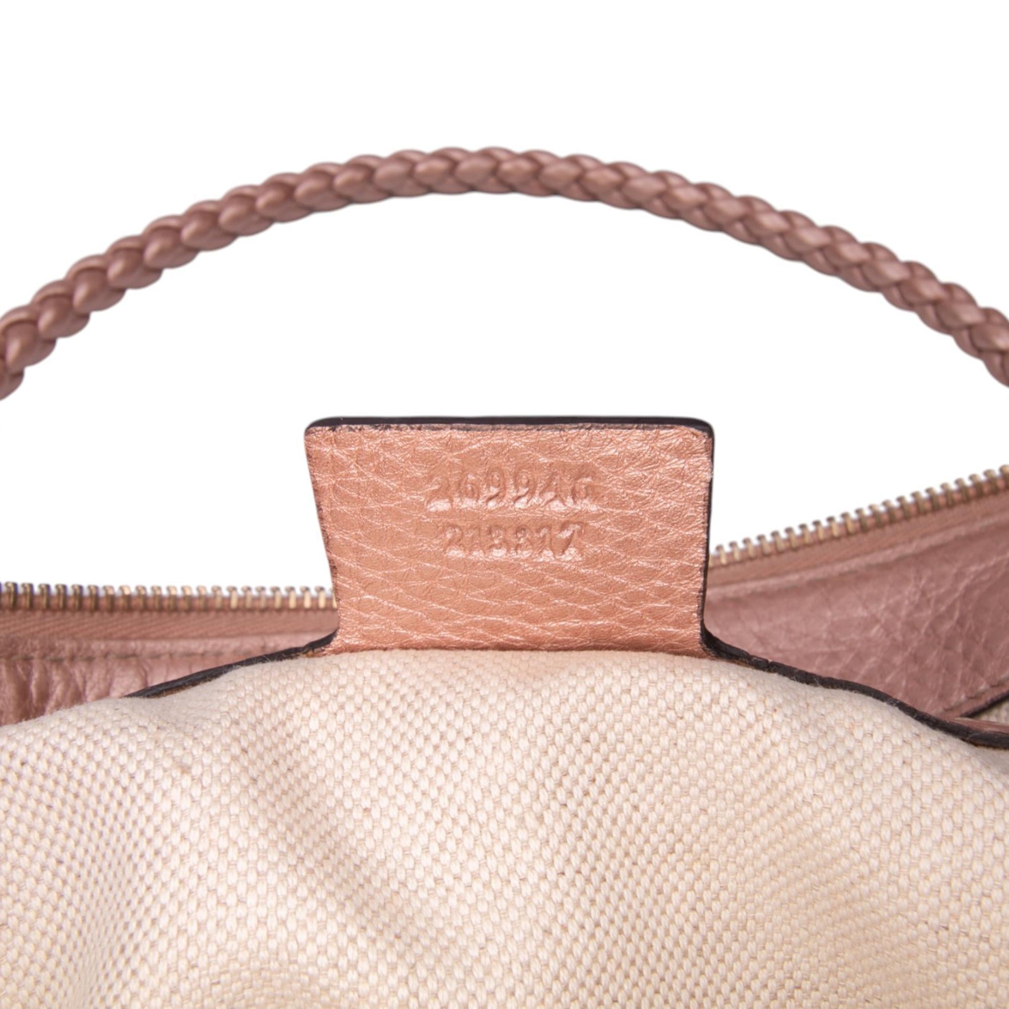 Gucci Large GG Canvas Bella Satchel