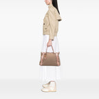 Gucci Large GG Canvas Bella Satchel