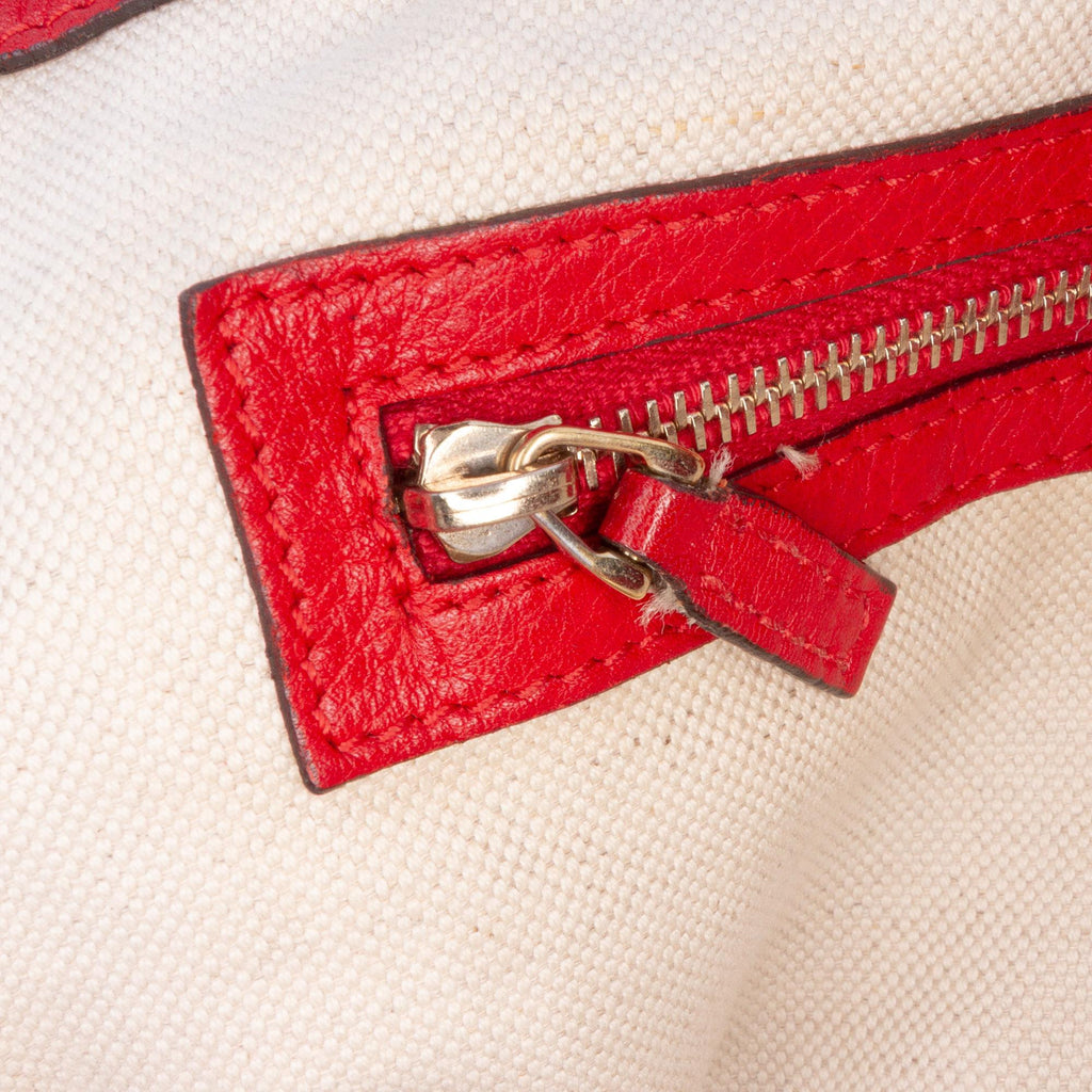 Gucci Large GG Canvas Bella Satchel