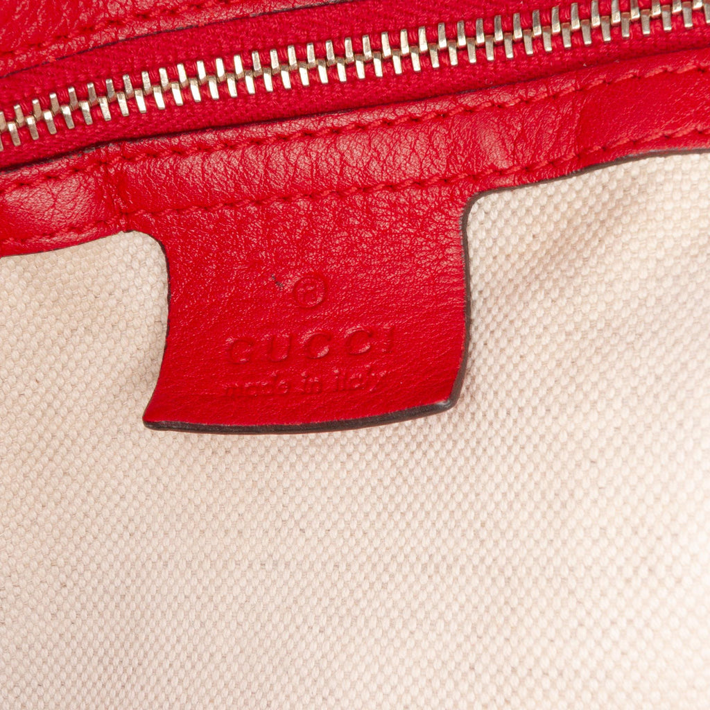 Gucci Large GG Canvas Bella Satchel