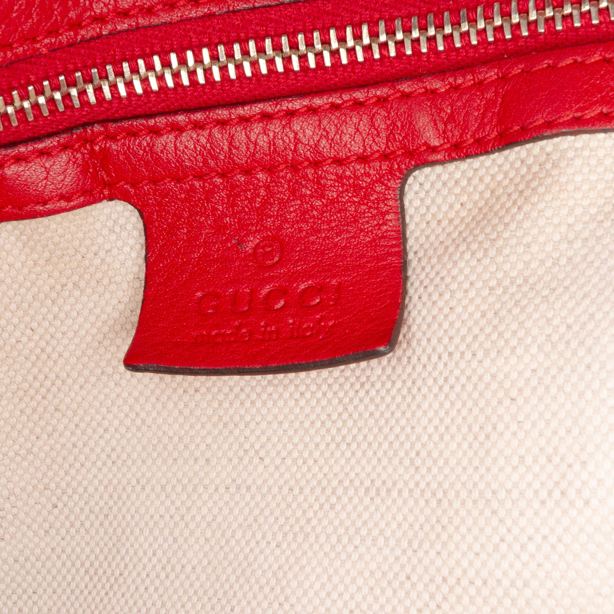 Gucci Large GG Canvas Bella Satchel