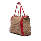 Gucci Large GG Canvas Bella Satchel