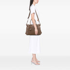 Gucci Large GG Canvas Bella Satchel
