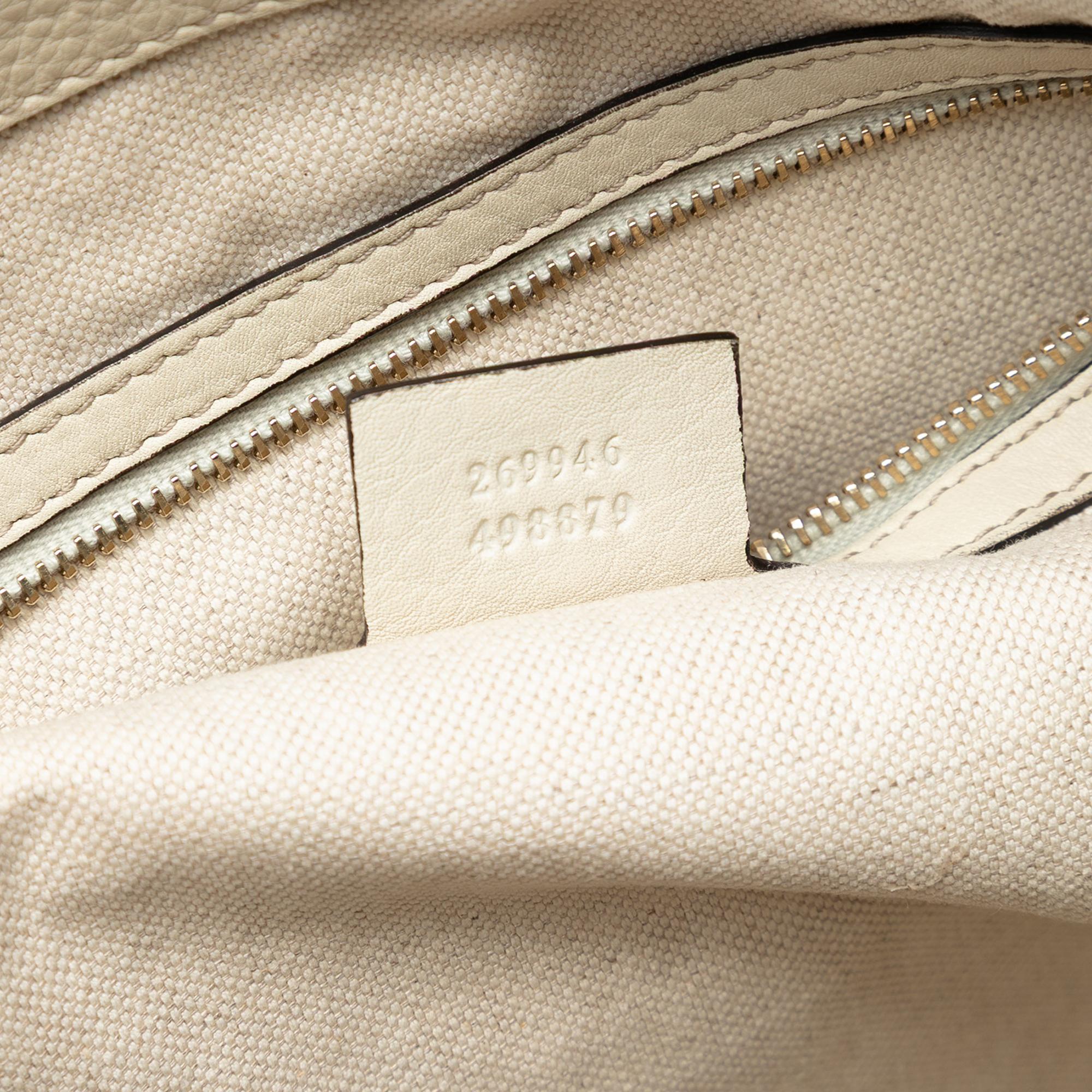 Gucci Large GG Canvas Bella Satchel