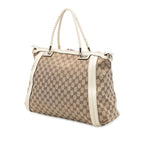 Gucci Large GG Canvas Bella Satchel