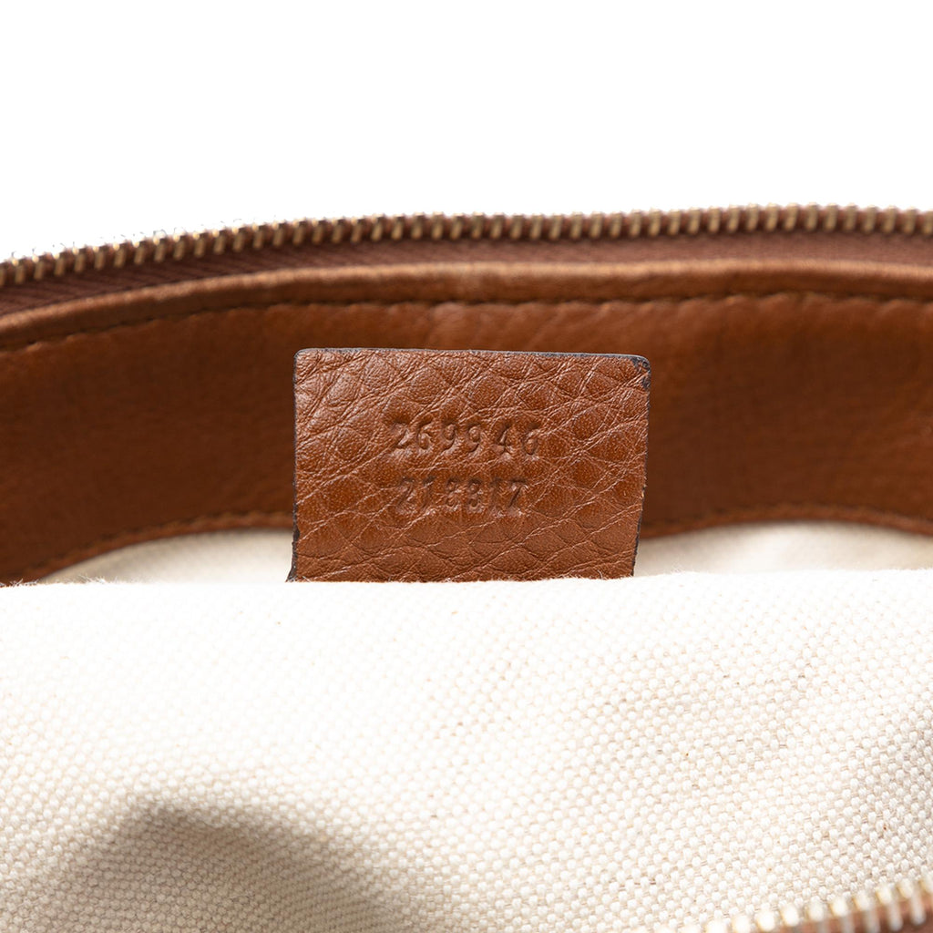 Gucci Large GG Canvas Bella Satchel