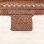 Gucci Large GG Canvas Bella Satchel