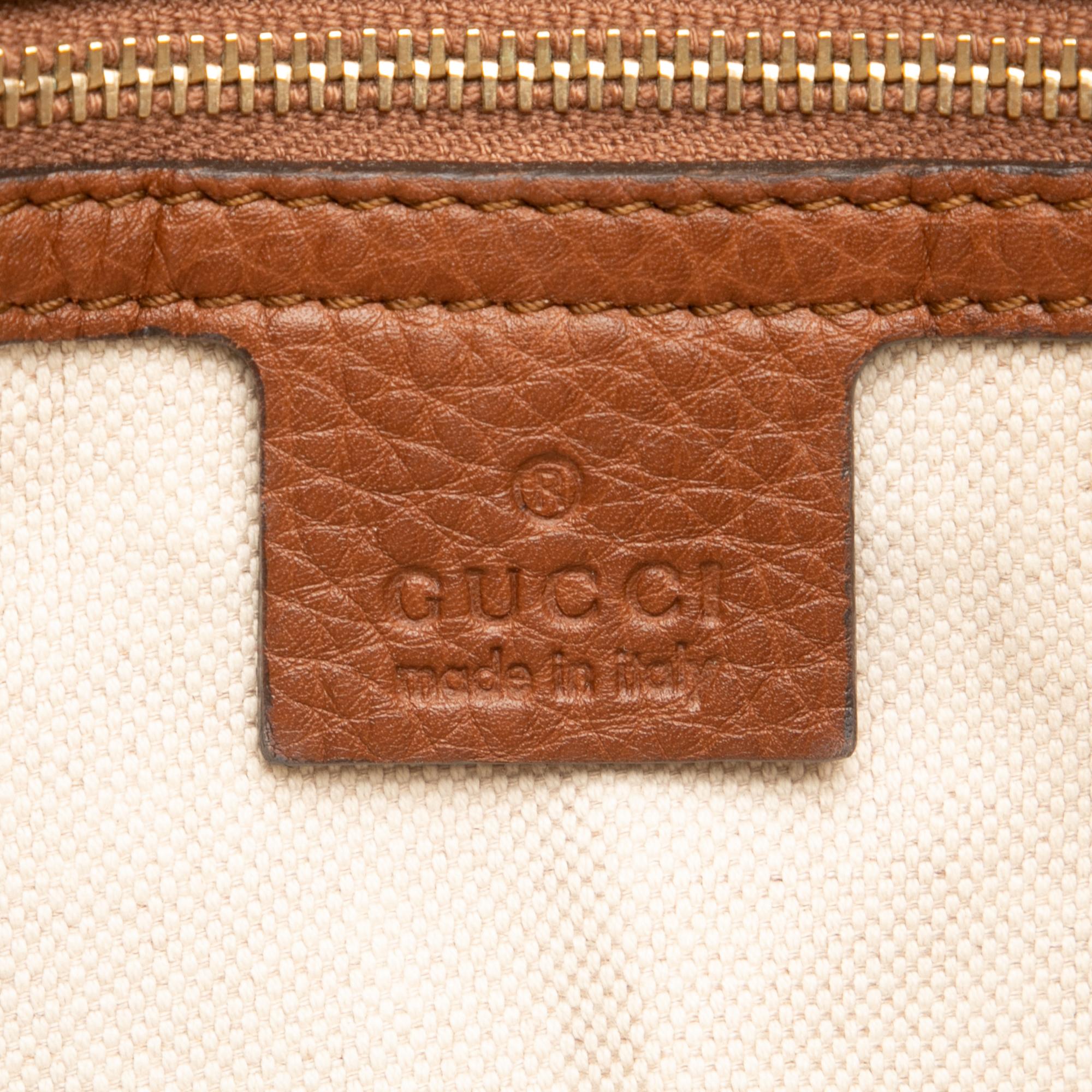 Gucci Large GG Canvas Bella Tote