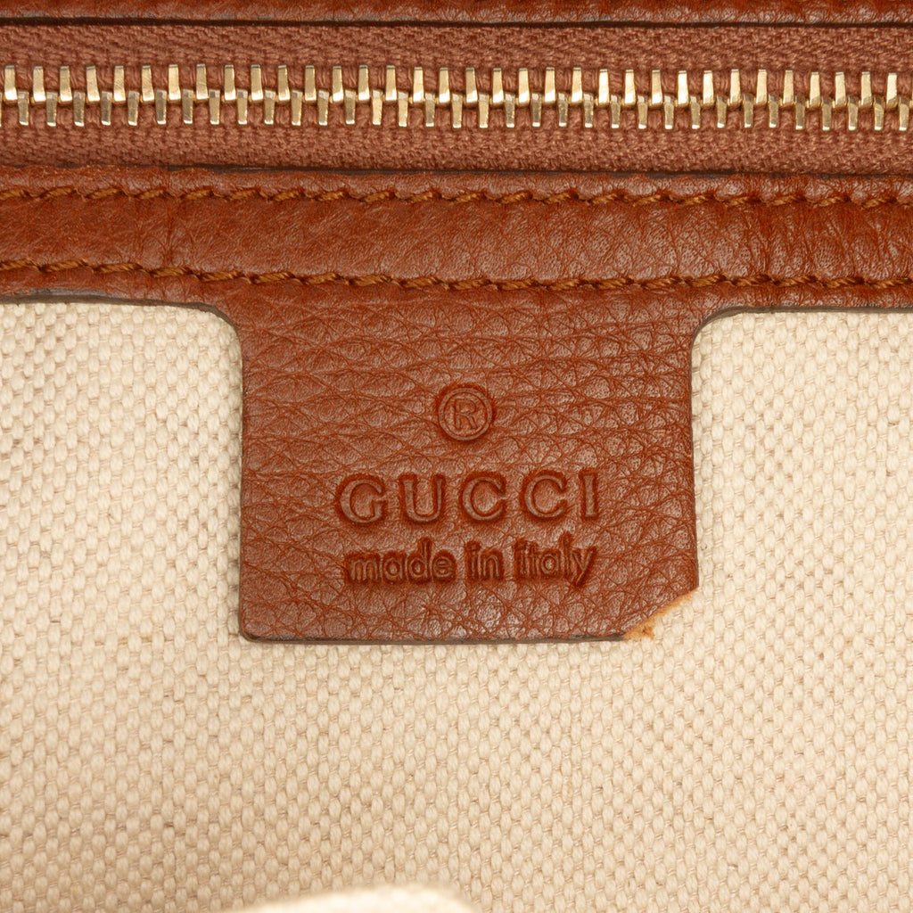 Gucci Large GG Canvas Bella Tote