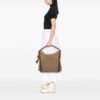 Gucci Large GG Canvas Bella Tote