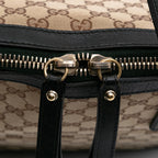 Gucci Large GG Canvas Charm Dome Satchel