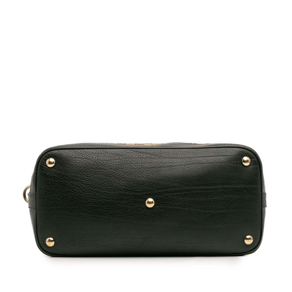 Gucci Large GG Canvas Charm Dome Satchel