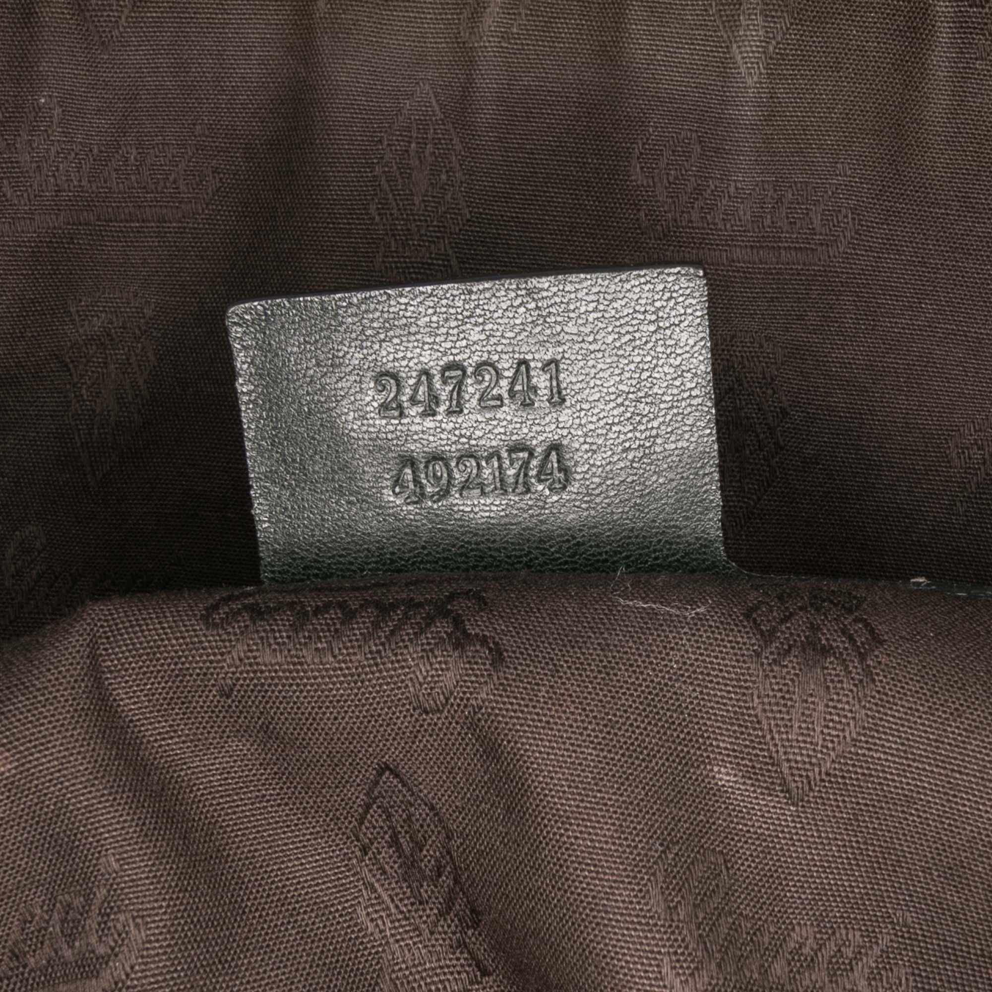 Gucci Large GG Canvas Charm Dome Satchel