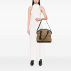 Gucci Large GG Canvas Charm Dome Satchel