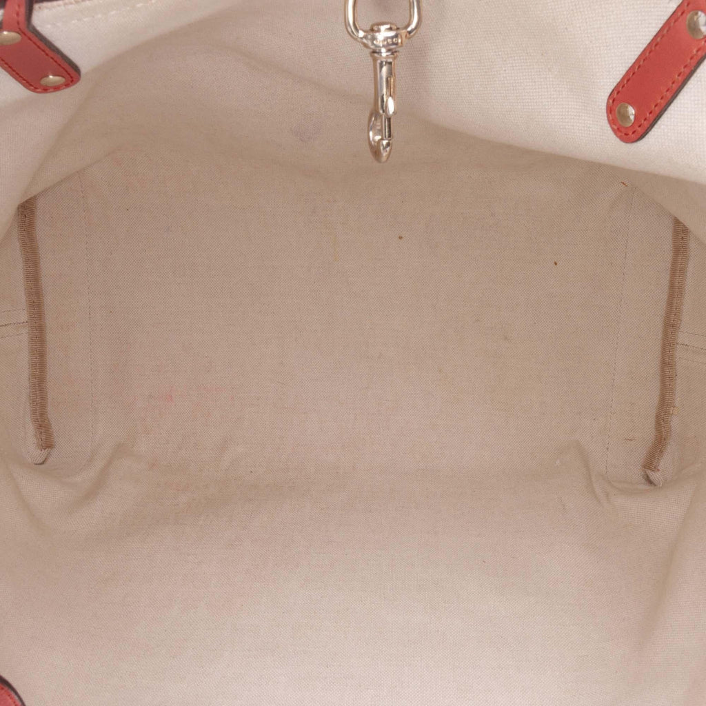 Gucci Large GG Canvas Craft Tote