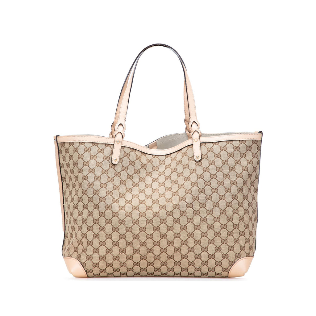 Gucci Large GG Canvas Craft Tote