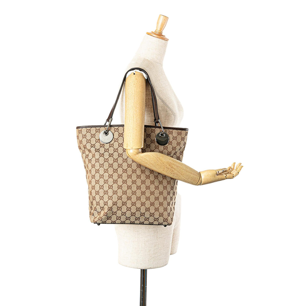 Gucci Large GG Canvas Eclipse Tote