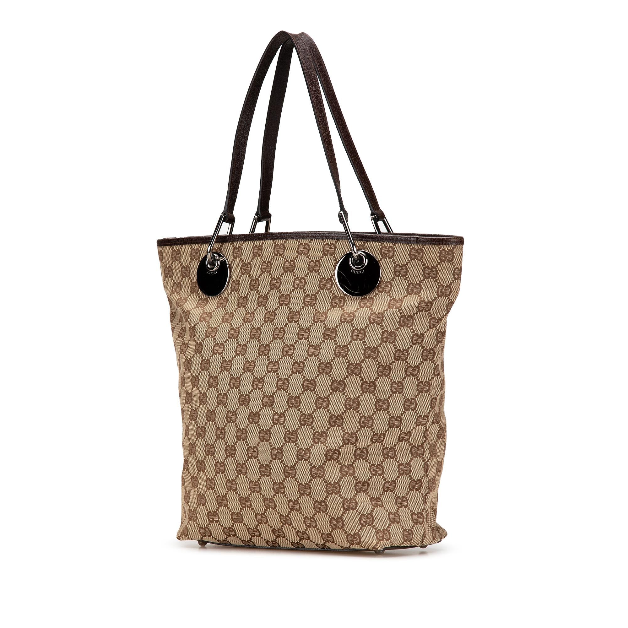 Gucci Large GG Canvas Eclipse Tote