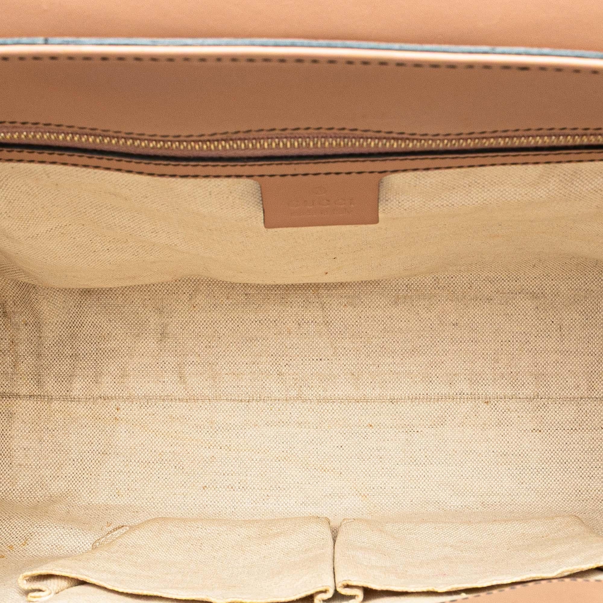 Gucci Large GG Canvas Emily Shoulder Bag