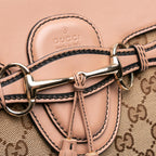 Gucci Large GG Canvas Emily Shoulder Bag