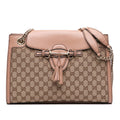 Gucci Large GG Canvas Emily Shoulder Bag
