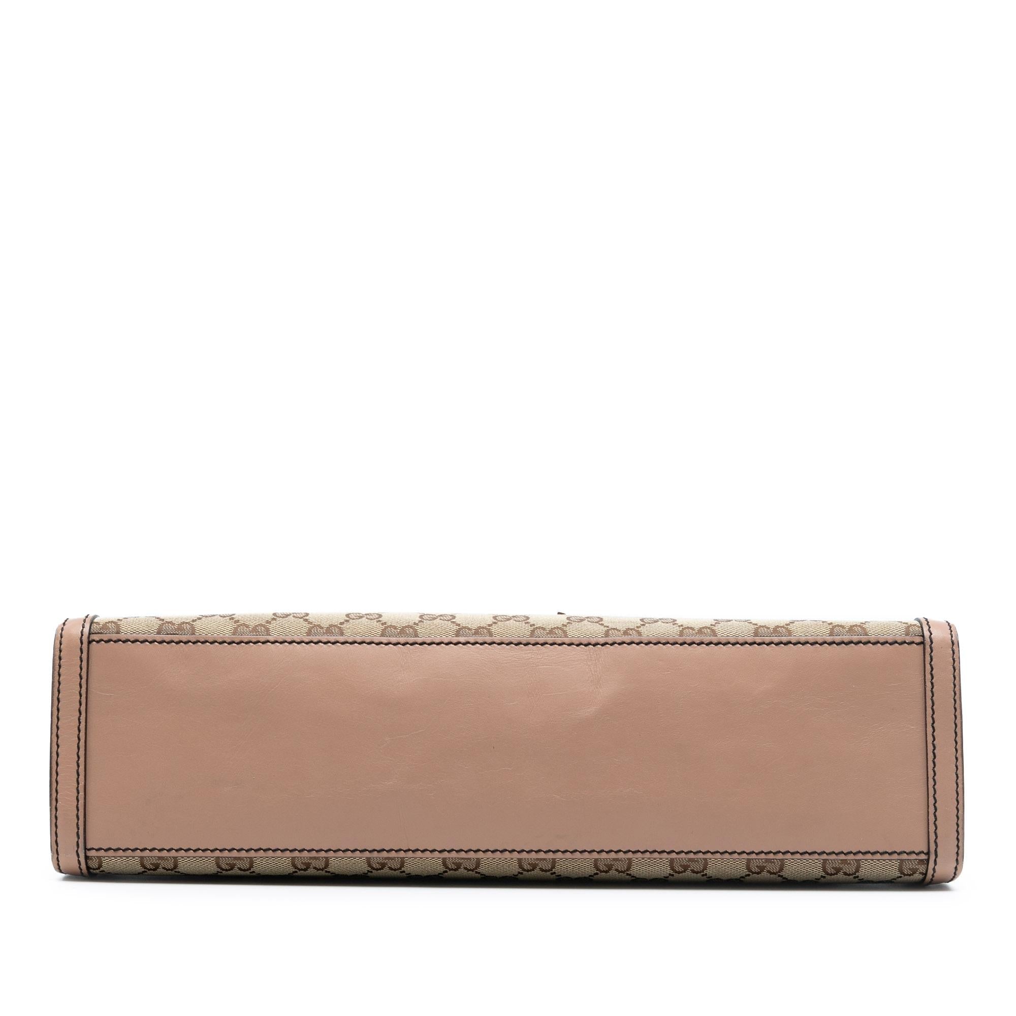 Gucci Large GG Canvas Emily Shoulder Bag