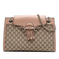 Gucci Large GG Canvas Emily Shoulder Bag