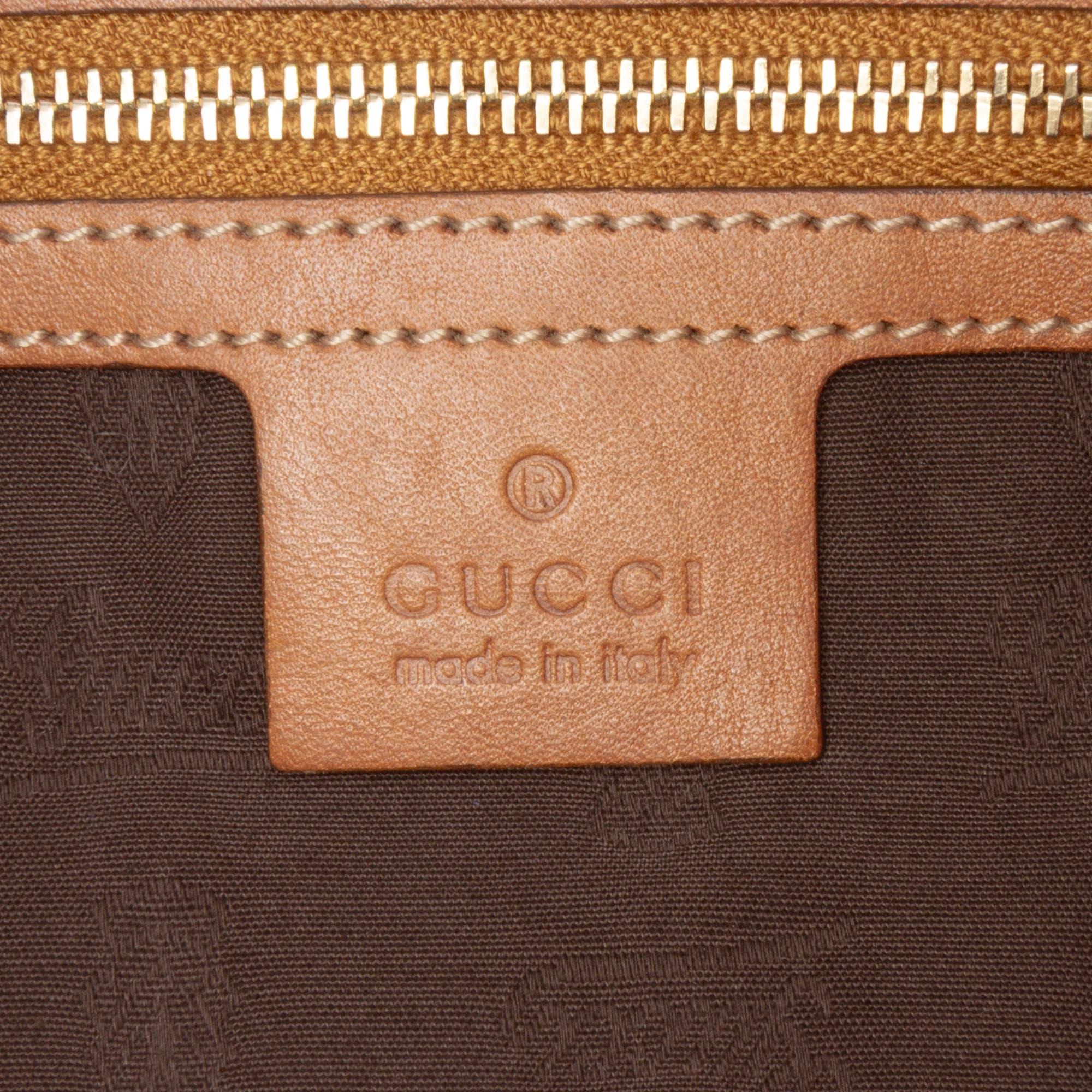 Gucci Large GG Canvas GG Charm Tote