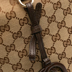 Gucci Large GG Canvas GG Charm Tote