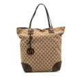 Gucci Large GG Canvas GG Charm Tote