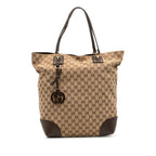 Gucci Large GG Canvas GG Charm Tote