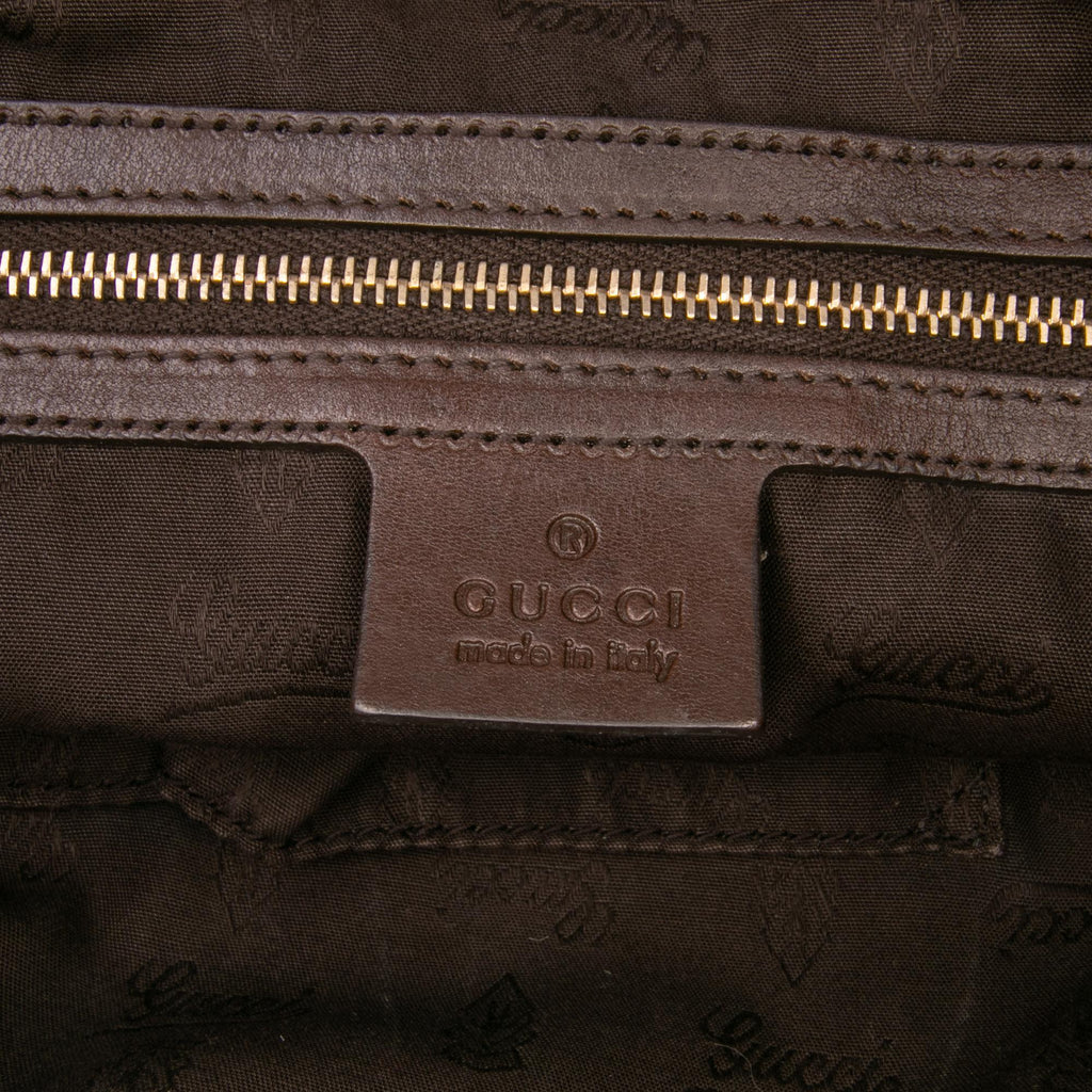 Gucci Large GG Canvas GG Charm Tote