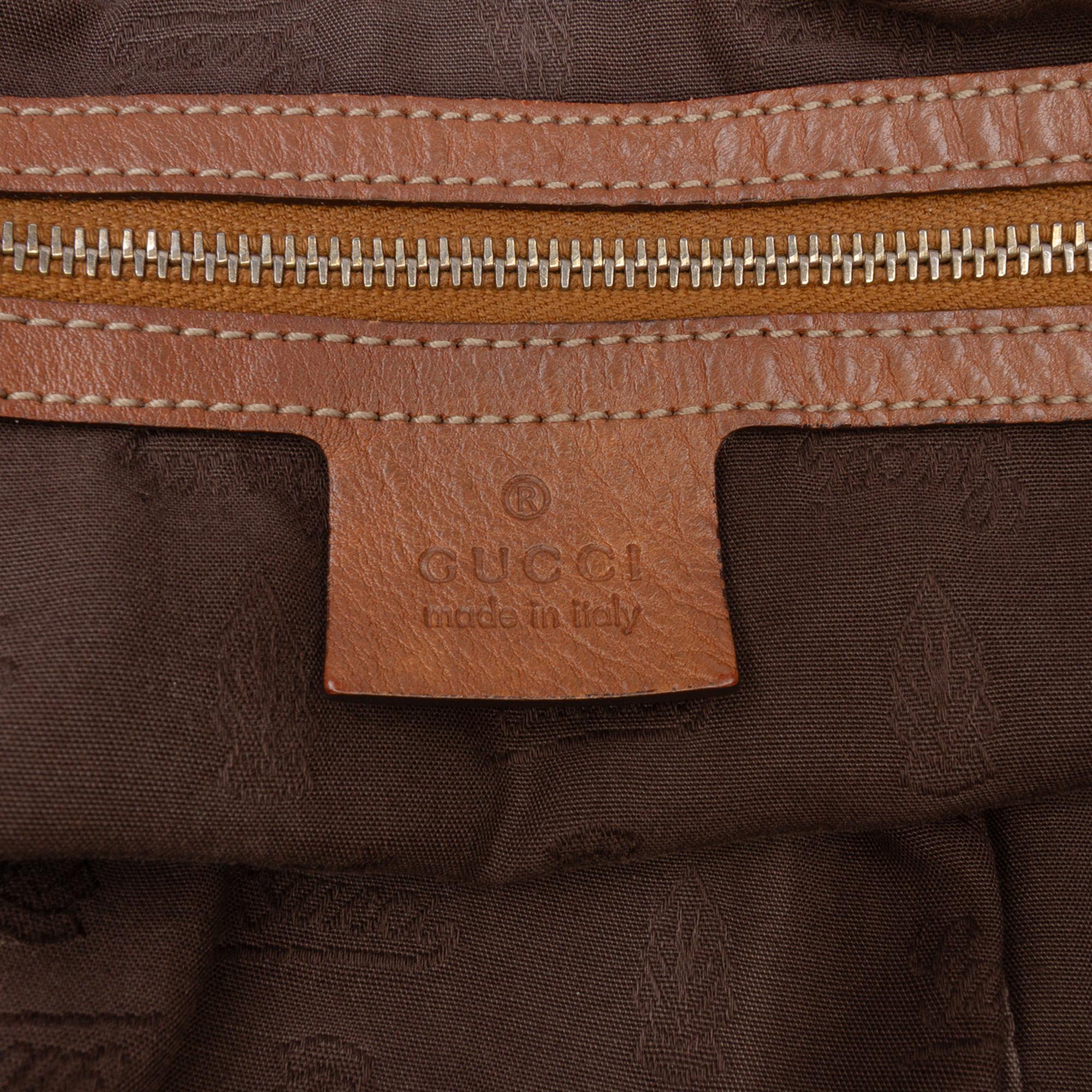 Gucci Large GG Canvas GG Charm Tote