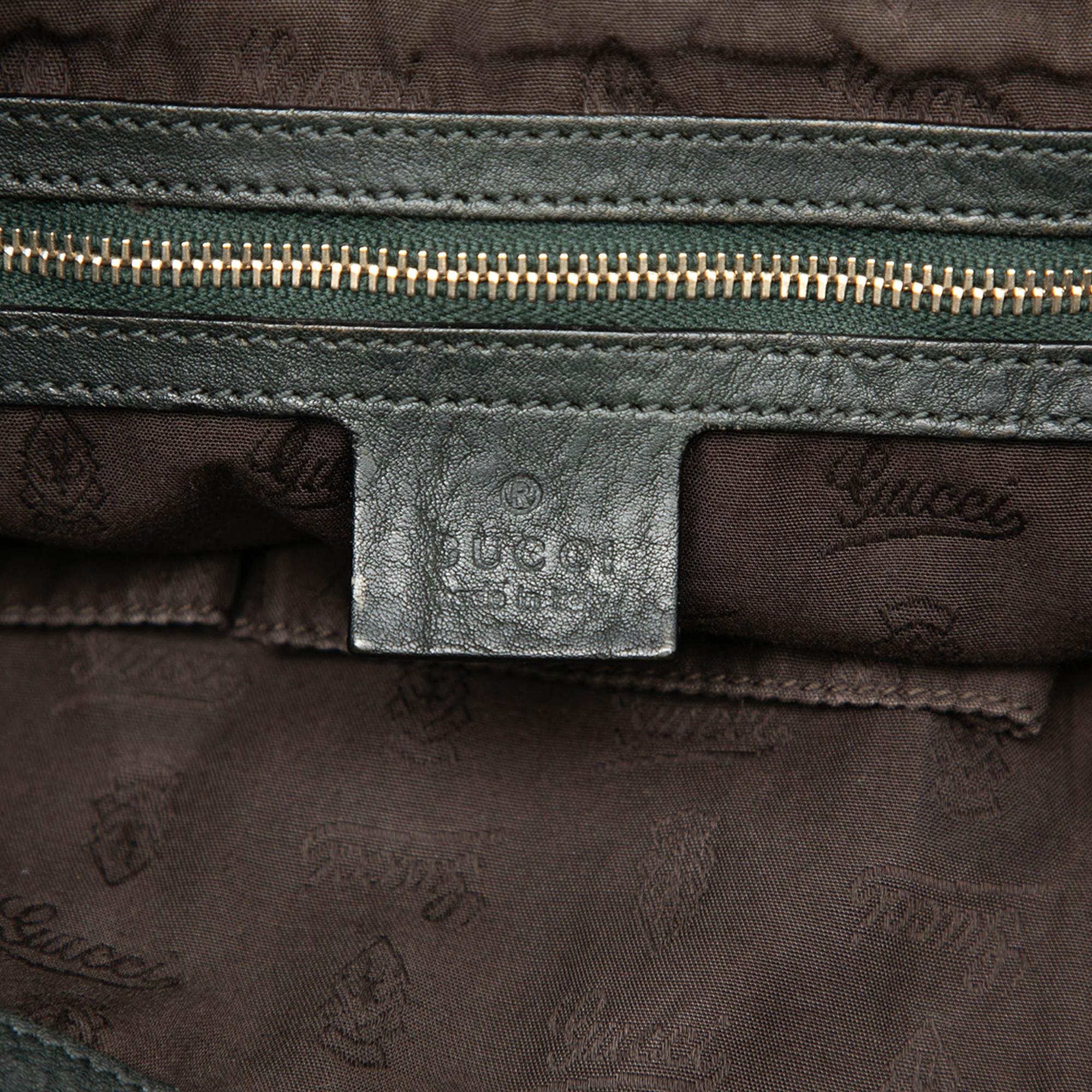 Gucci Large GG Canvas GG Charm Tote