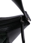 Gucci Large GG Canvas Half Moon Hobo