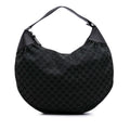 Gucci Large GG Canvas Half Moon Hobo