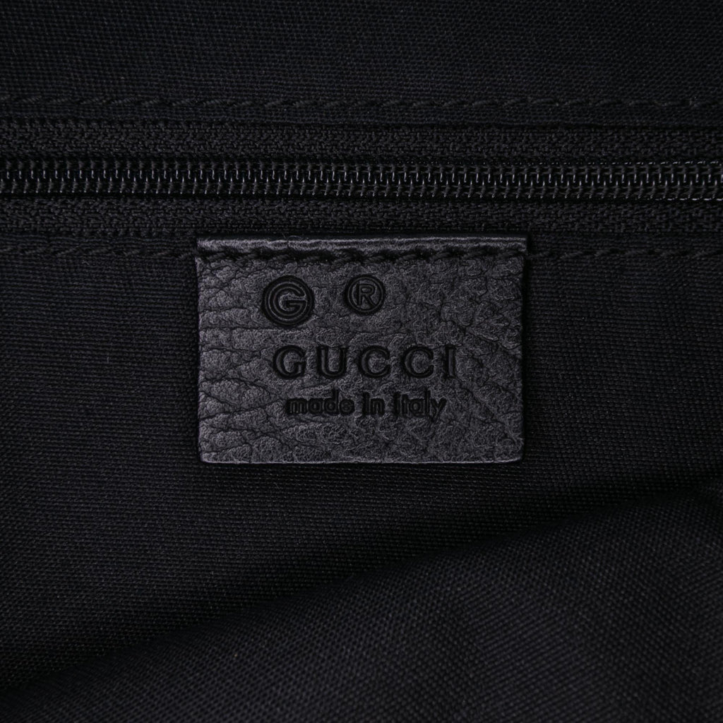 Gucci Large GG Canvas Half Moon Hobo