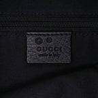 Gucci Large GG Canvas Half Moon Hobo