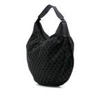 Gucci Large GG Canvas Half Moon Hobo