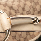 Gucci Large GG Canvas Horsebit Hobo