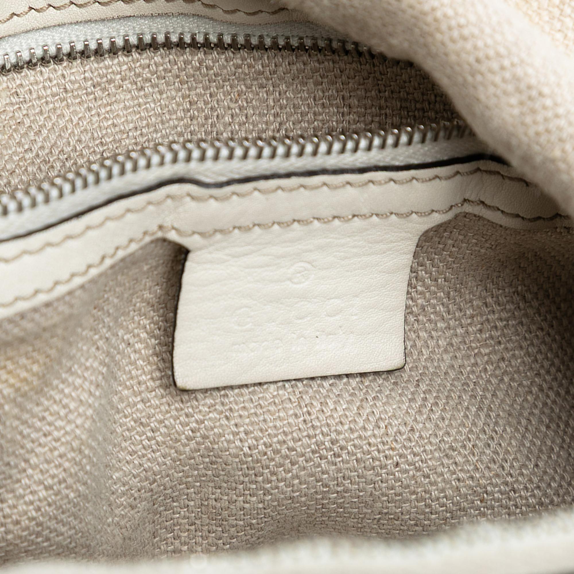 Gucci Large GG Canvas Icon Bit Hobo