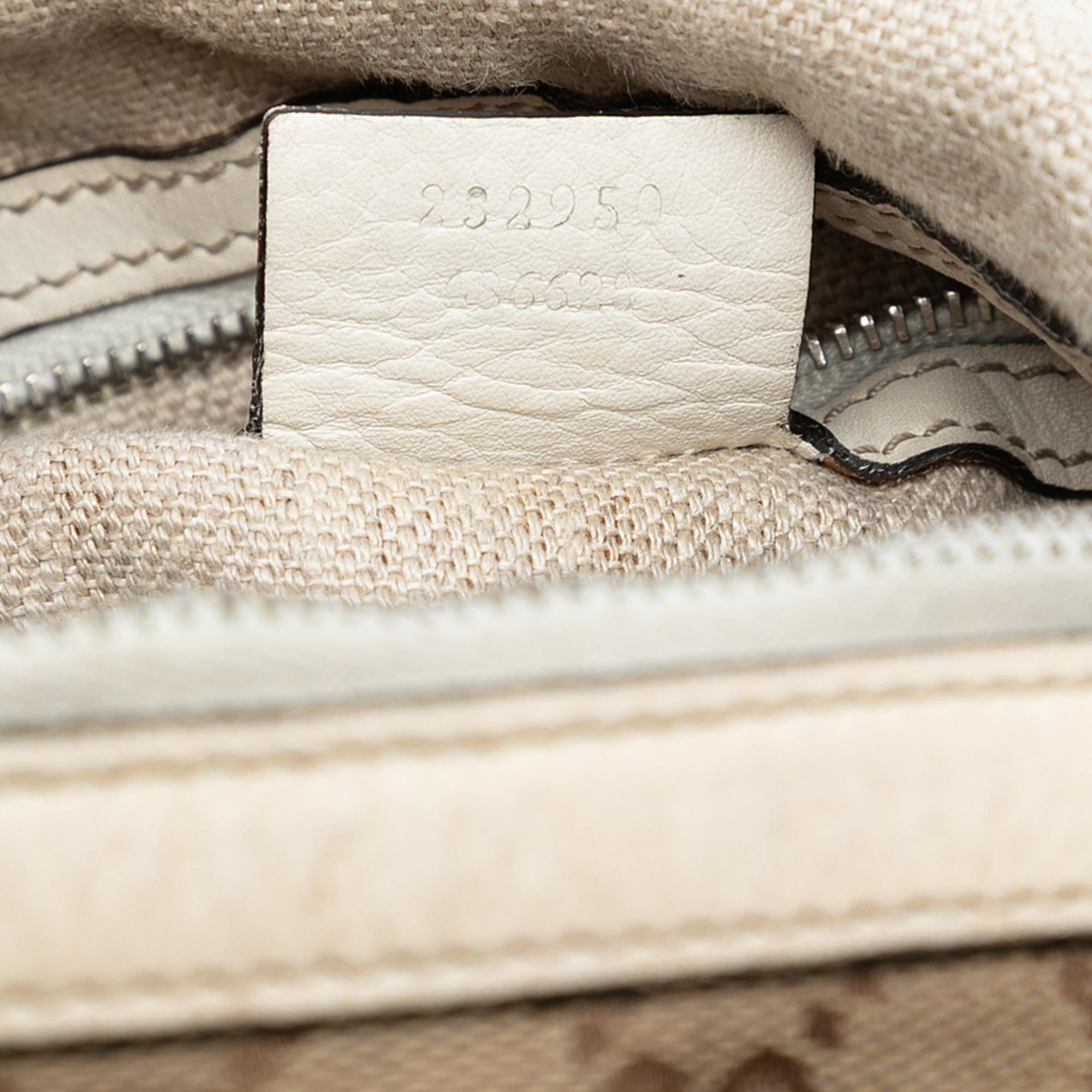 Gucci Large GG Canvas Icon Bit Hobo