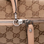 Gucci Large GG Canvas Icon Bit Satchel
