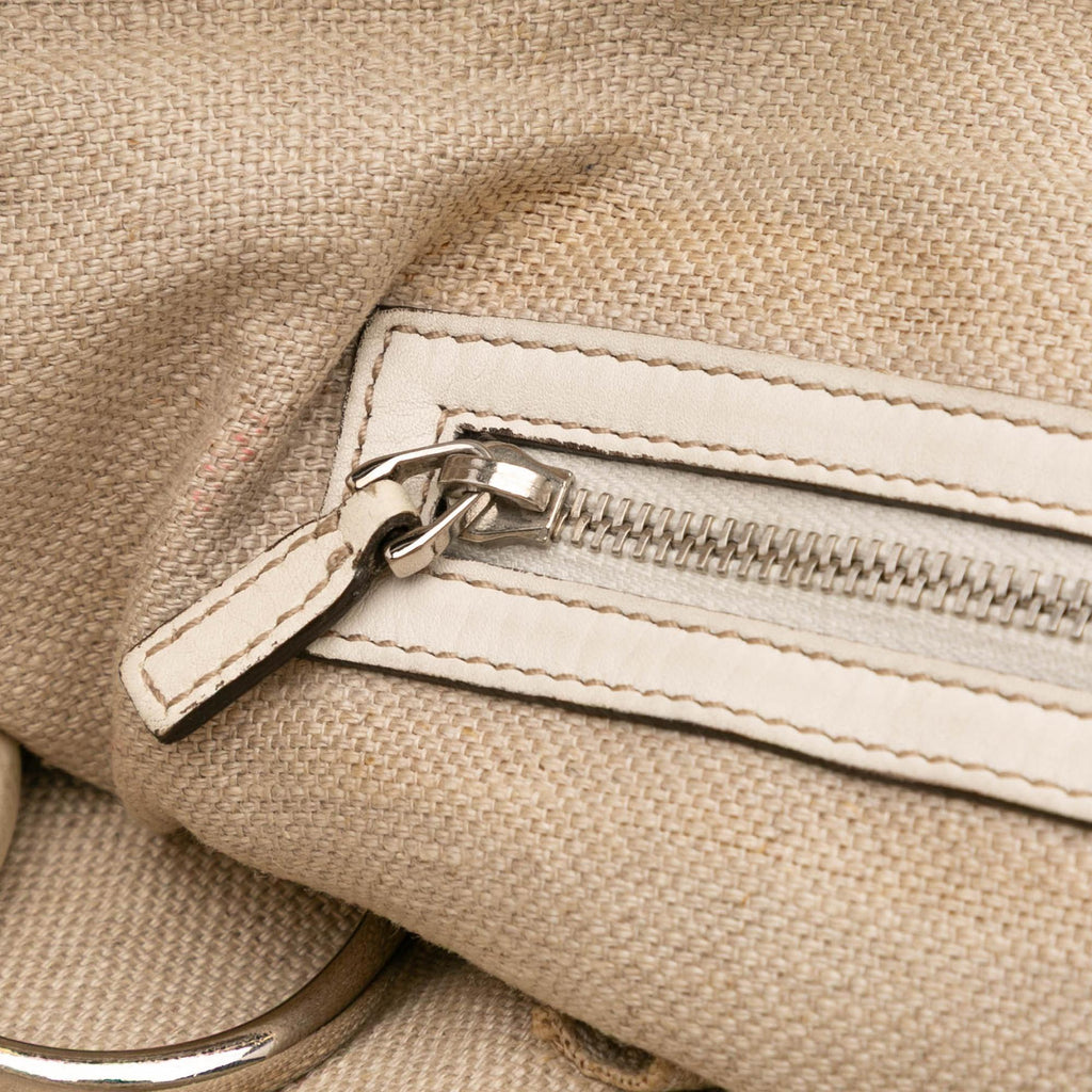 Gucci Large GG Canvas Icon Bit Satchel