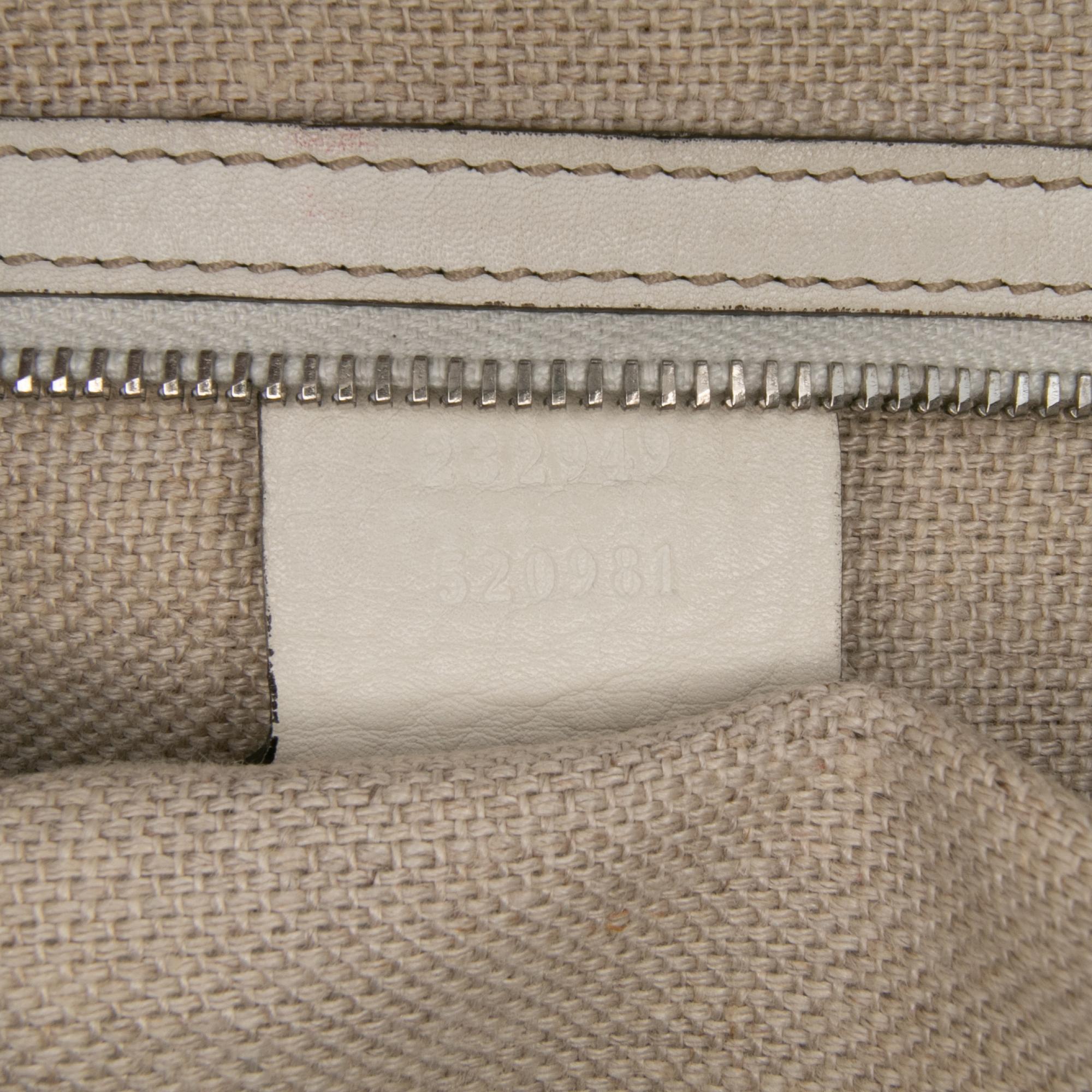 Gucci Large GG Canvas Icon Bit Satchel