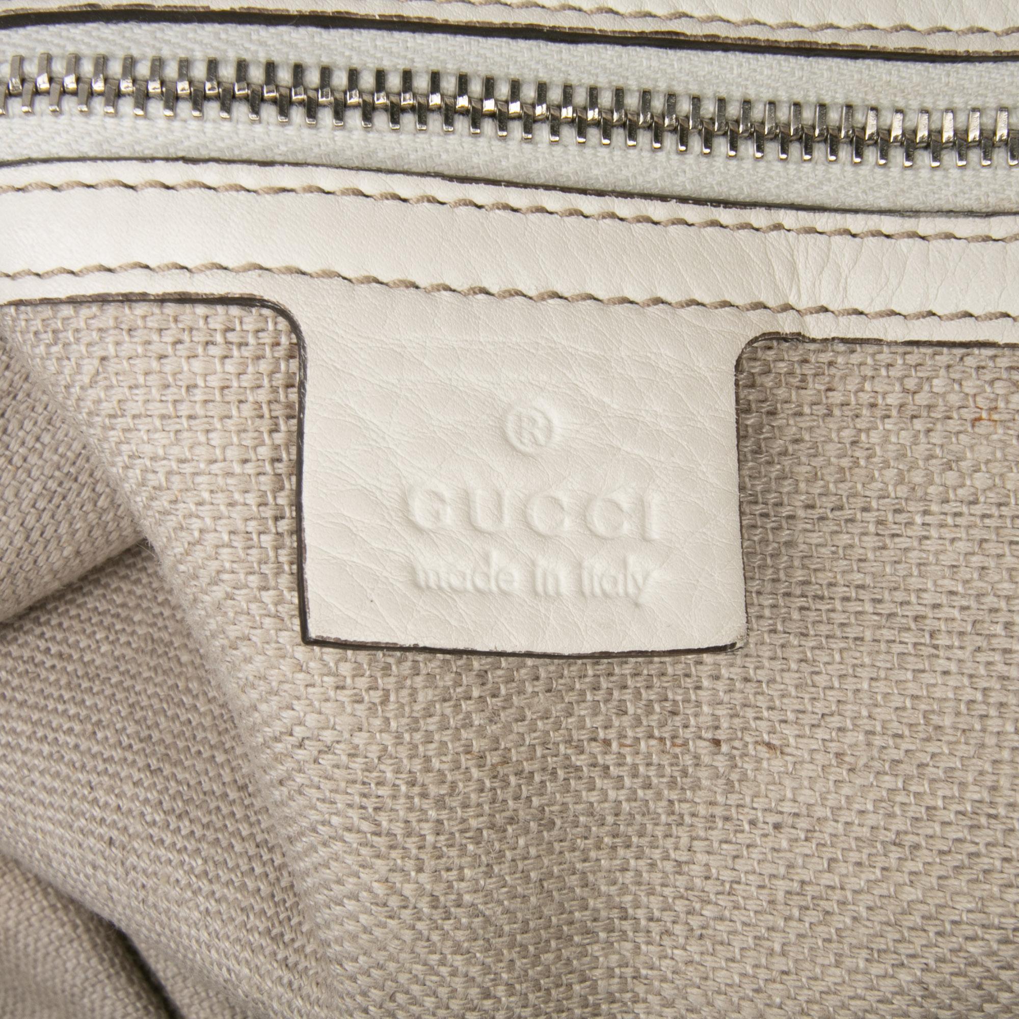 Gucci Large GG Canvas Icon Bit Satchel