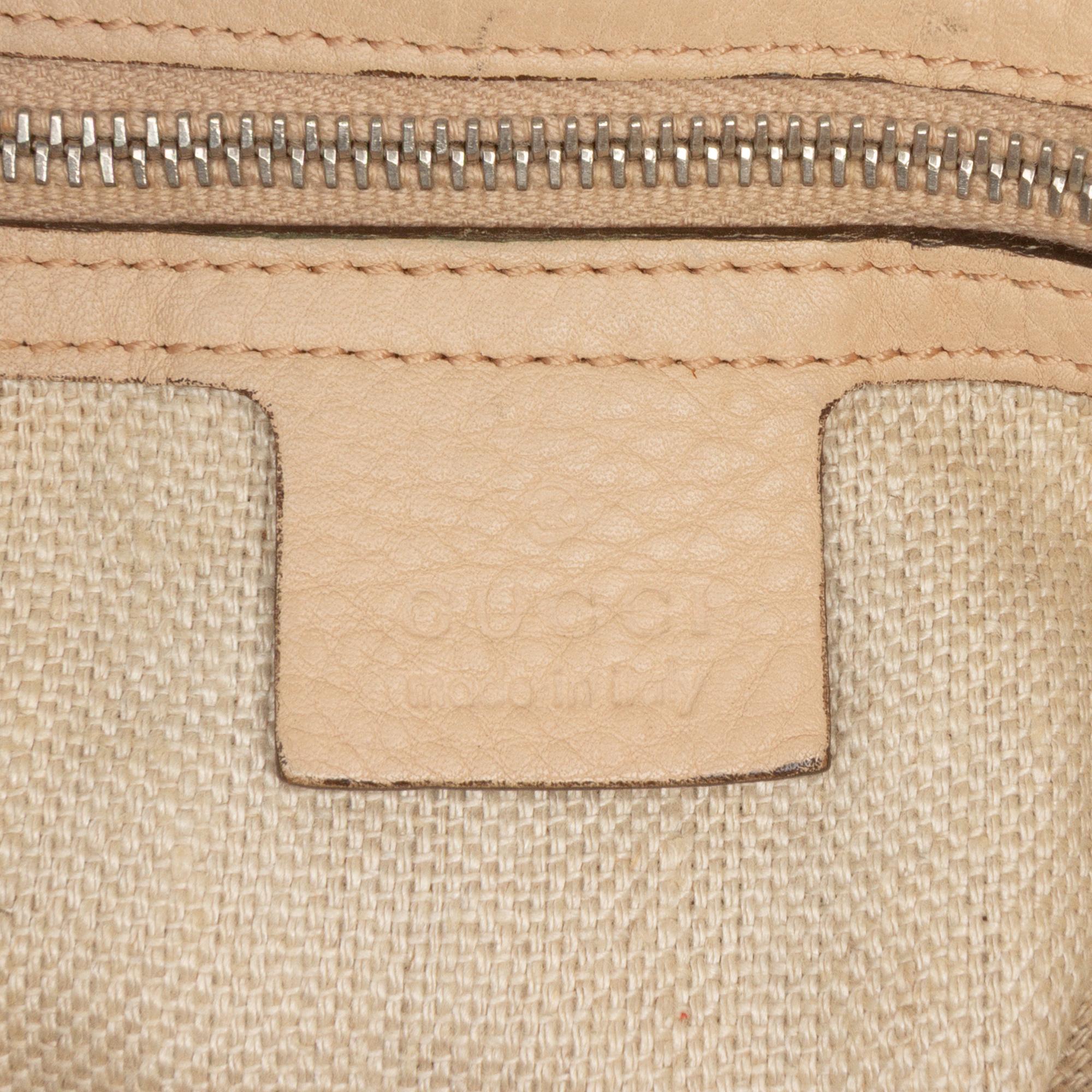 Gucci Large GG Canvas Icon Bit Satchel