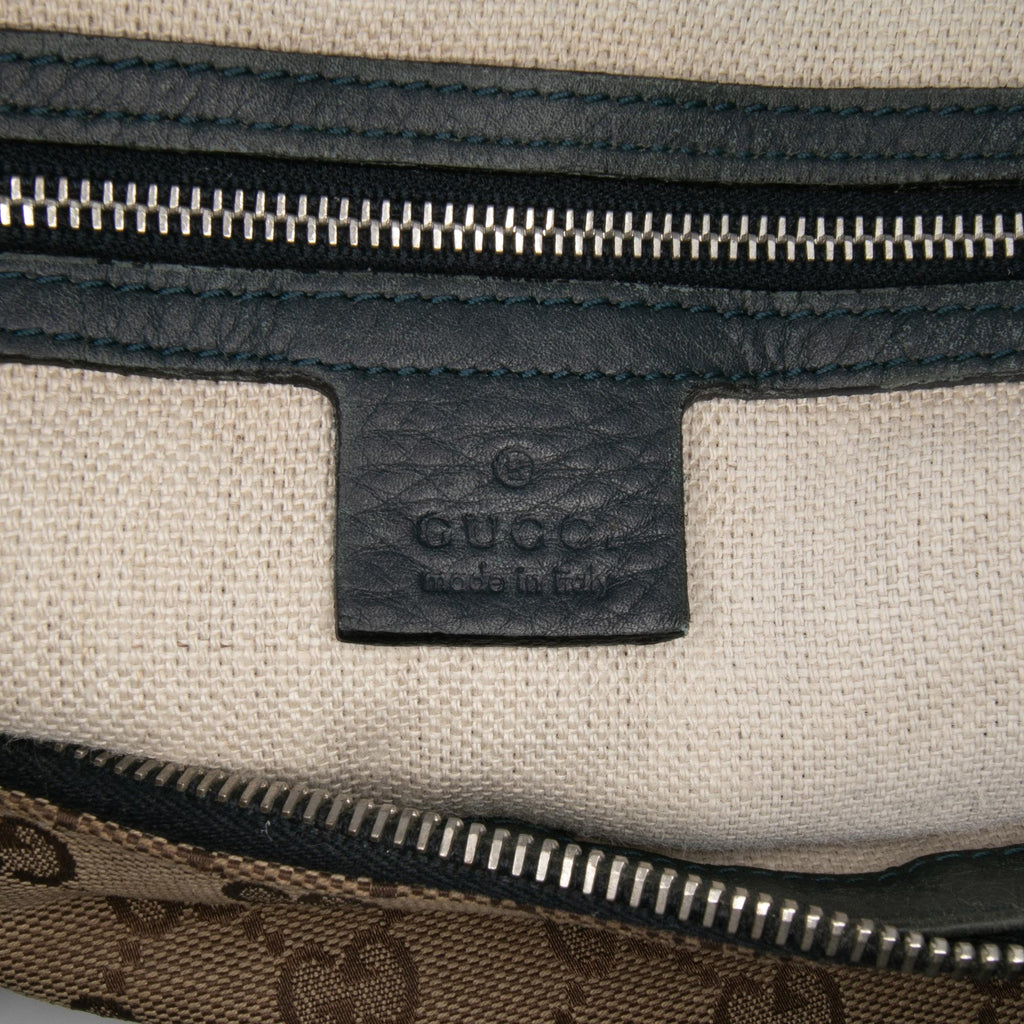 Gucci Large GG Canvas Icon Bit Satchel