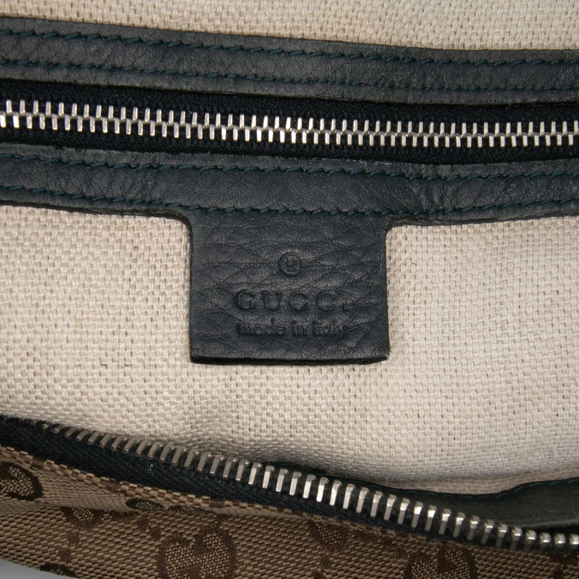 Gucci Large GG Canvas Icon Bit Satchel